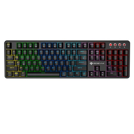 [GDEVIL] [기계식 키보드] G917 SCUD 블랙 (갈축)