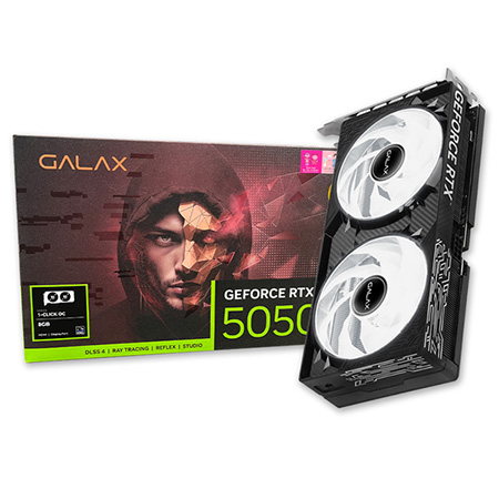 [갤럭시] 지포스 <b>RTX5050</b> BLACK OC [D7 8GB] +
