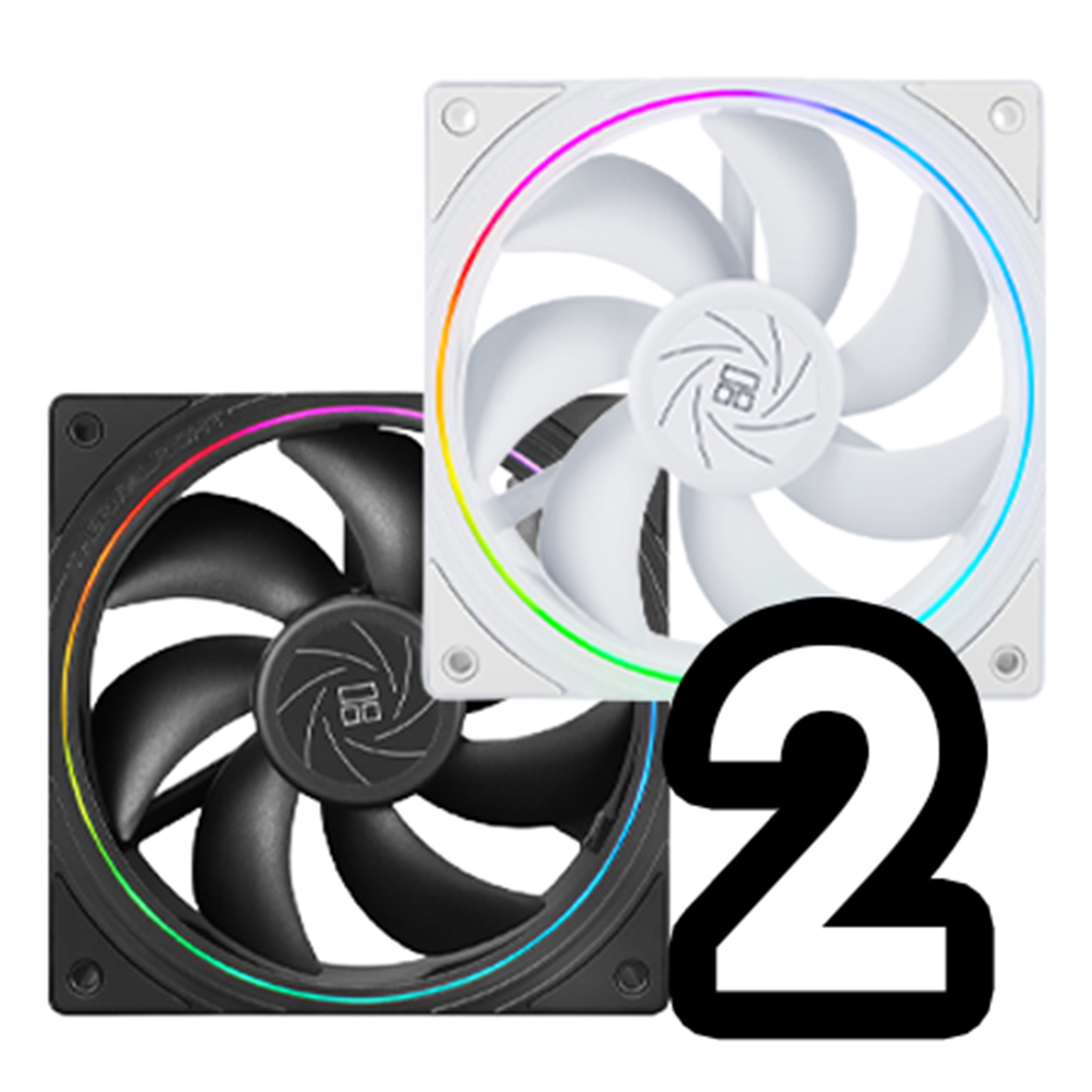 [Thermalright] TL-S12 ARGB 시스템쿨러 (블랙/화이트) 2EA +