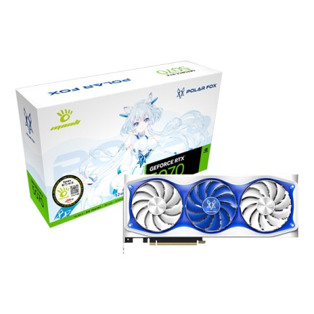 [MANLI] 지포스 <B>RTX5070 Ti</B> Polar Fox OC [D7 16GB] +