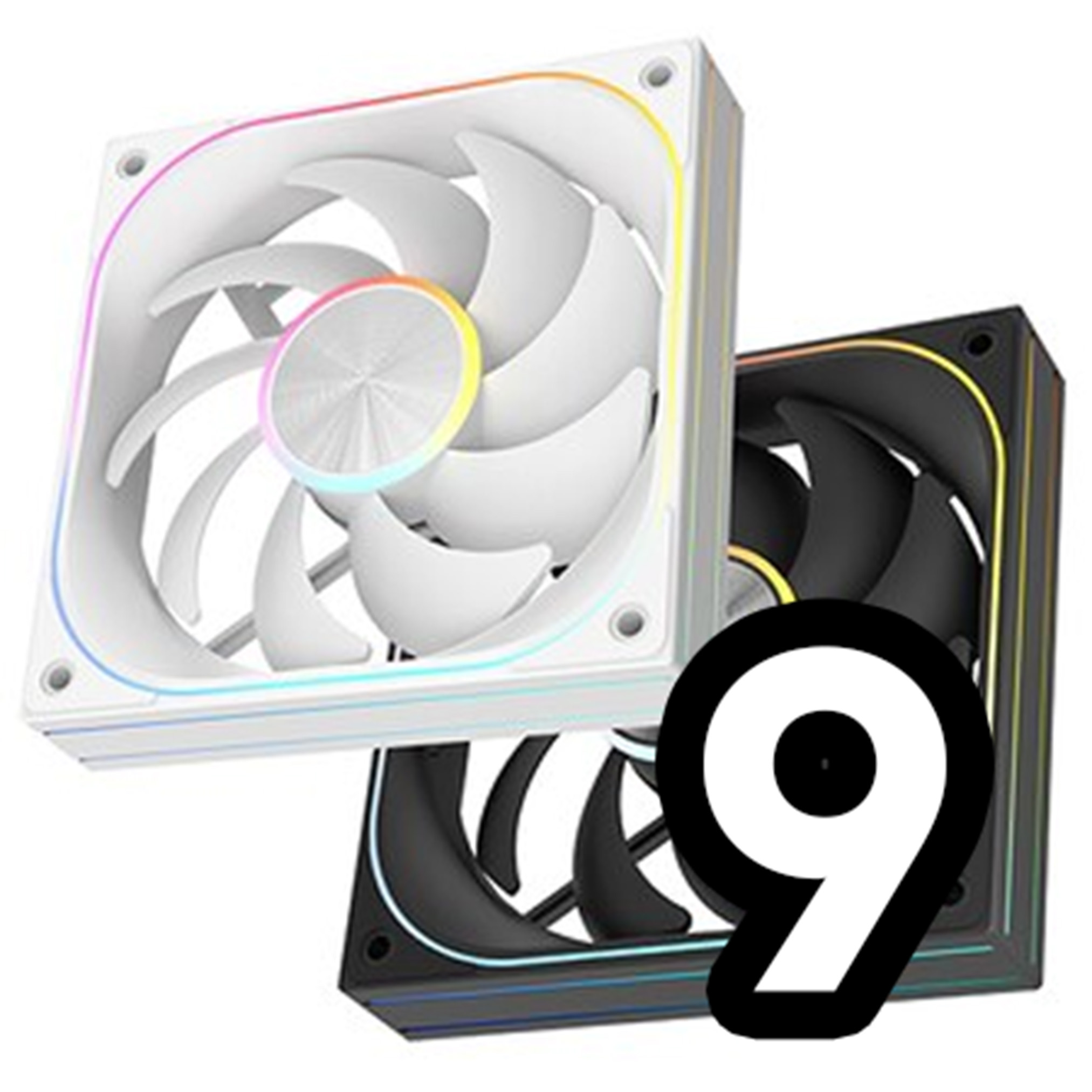 [darkFlash] C22 120 ARGB PWM (블랙/화이트) 9EA +