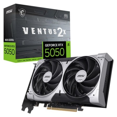 [MSI] 지포스 <b>RTX5050 벤투스 2X</b> OC [D6 8GB] +