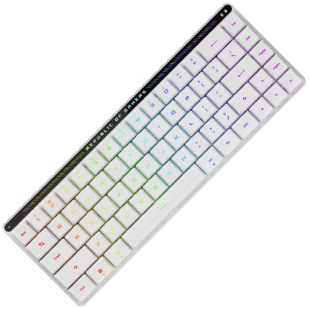 [ASUS] [기계식 키보드] ROG FALCHION RX Low Profile 유무선 한글 (청축) +