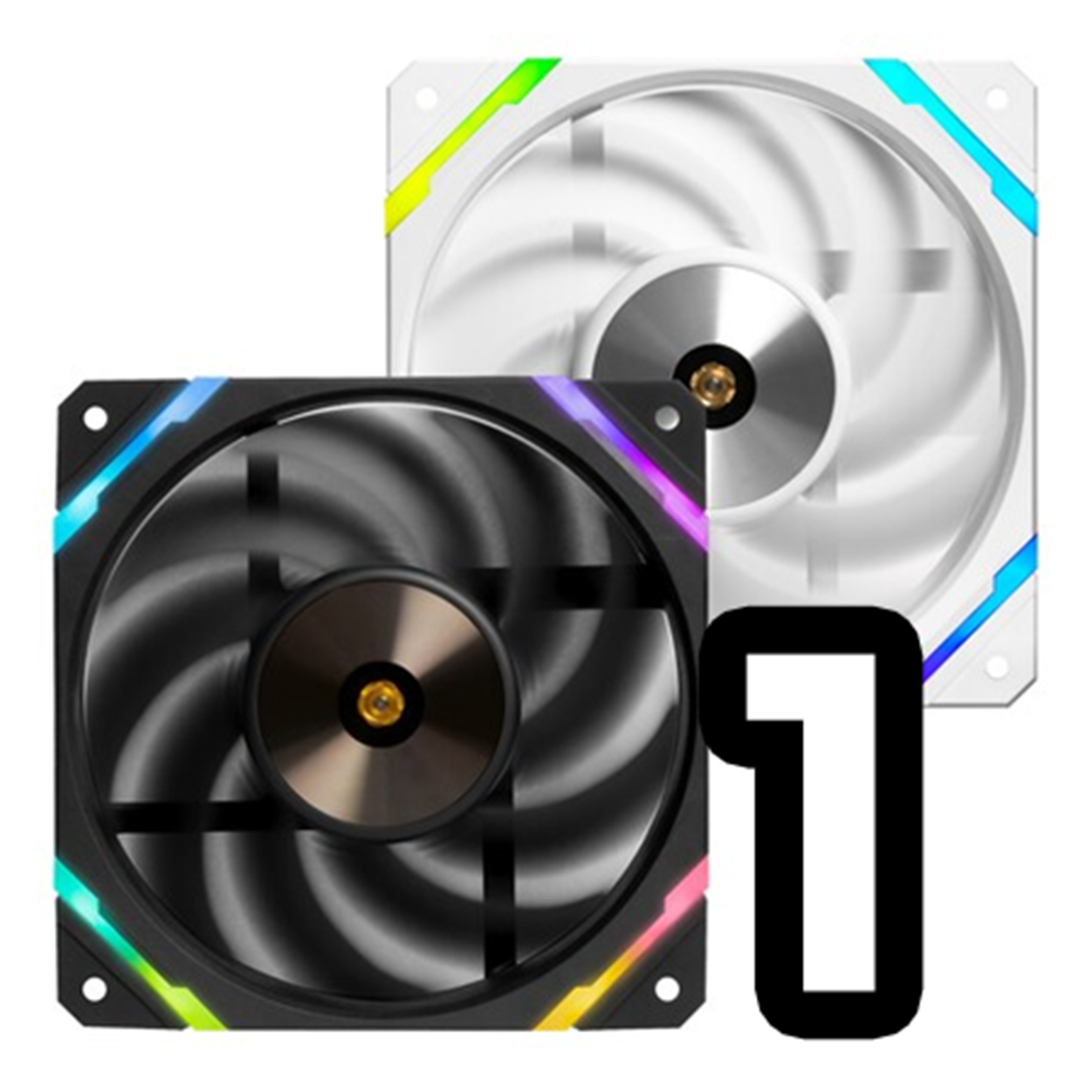 [발키리] X12 ARGB 1EA (블랙/화이트) +