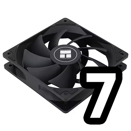 [Thermalright] TL-C12C PWM (블랙) 시스템쿨러 7EA +