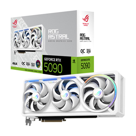 [ASUS] 지포스 <B>RTX5090</B> Astral WHITE OC [D7 32GB] +