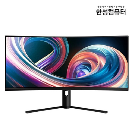 [한성컴퓨터] 34인치 <b>21:9 와이드 QHD</b> 커브드 게이밍 모니터 [180Hz] +